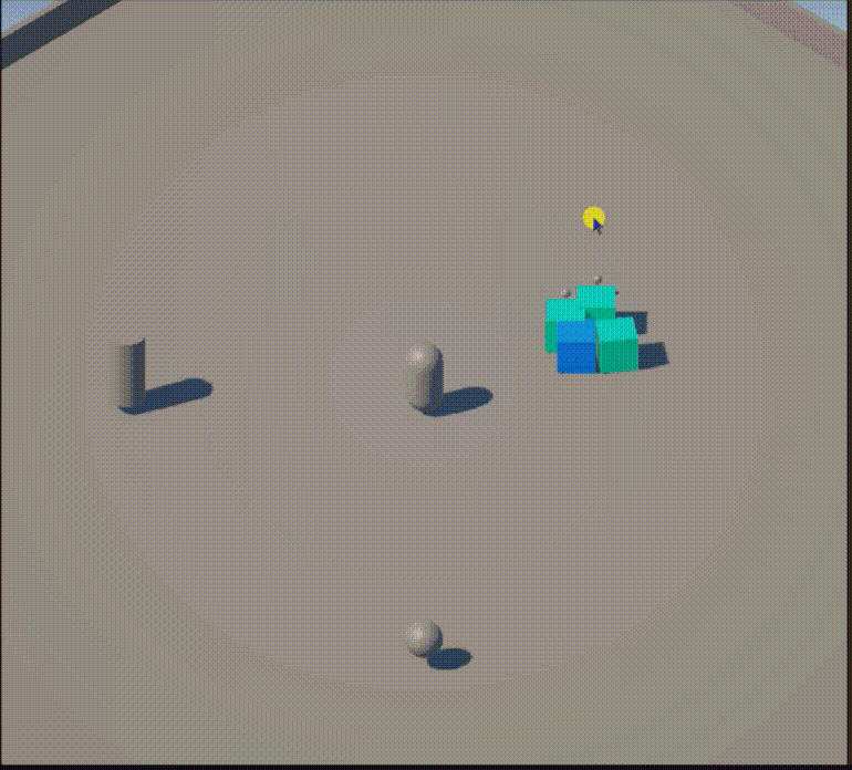 Protect leader behavior demonstration